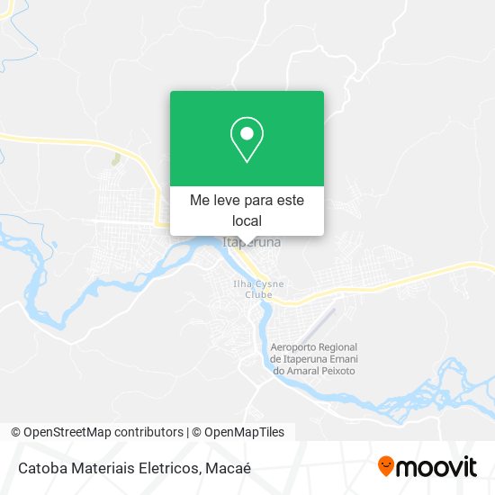 Catoba Materiais Eletricos mapa