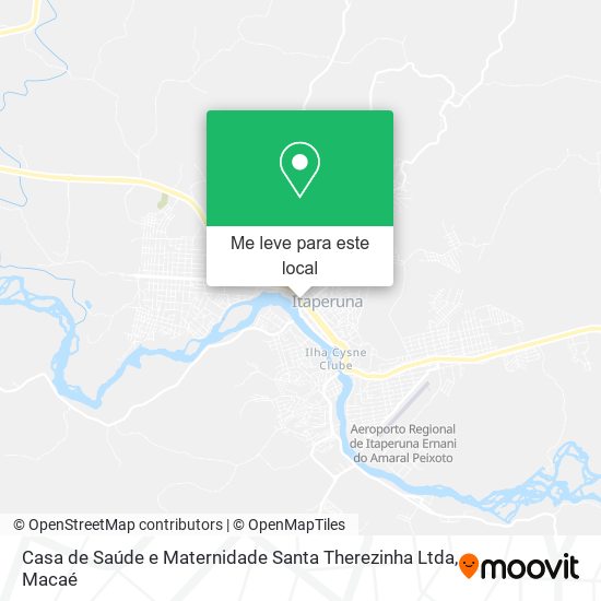 Casa de Saúde e Maternidade Santa Therezinha Ltda mapa