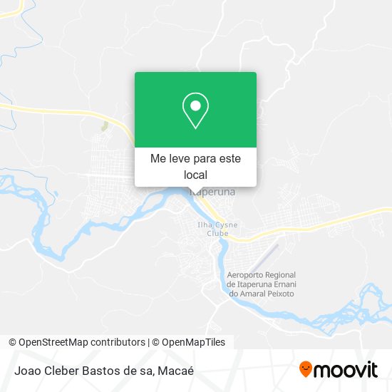 Joao Cleber Bastos de sa mapa