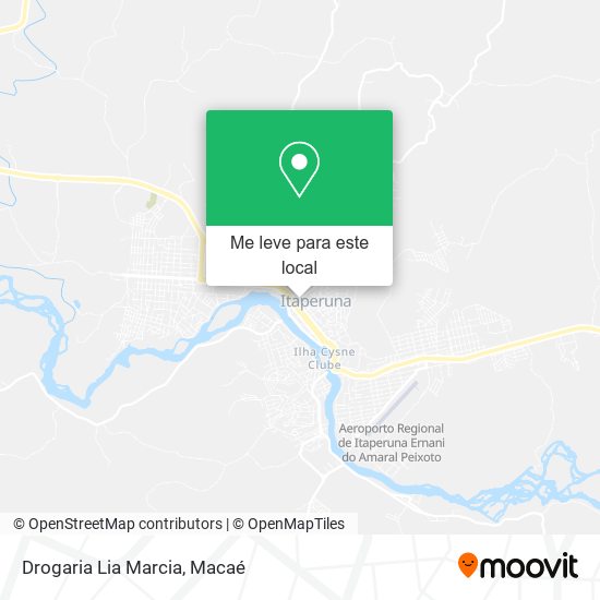 Drogaria Lia Marcia mapa