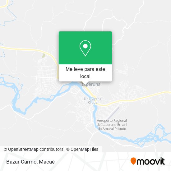 Bazar Carmo mapa