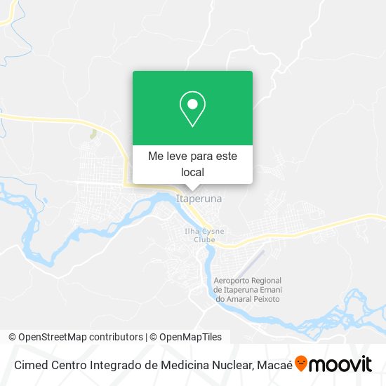 Cimed Centro Integrado de Medicina Nuclear mapa