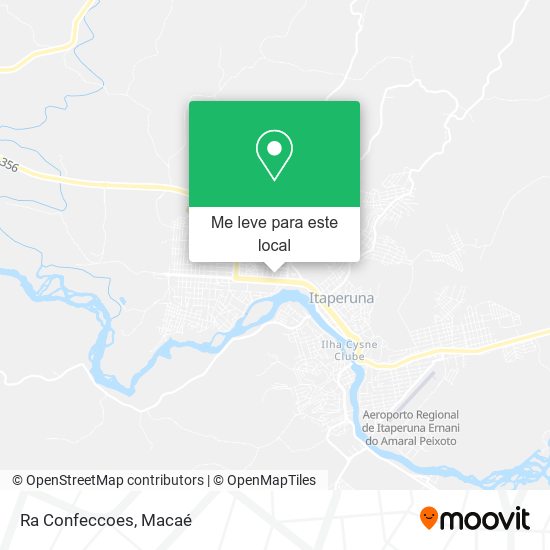 Ra Confeccoes mapa