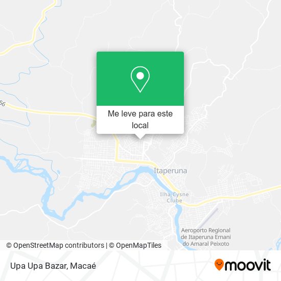 Upa Upa Bazar mapa