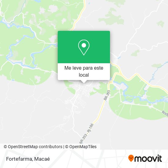 Fortefarma mapa