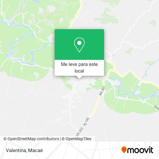 Valentina mapa