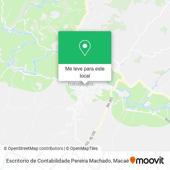 Escritorio de Contabilidade Pereira Machado mapa