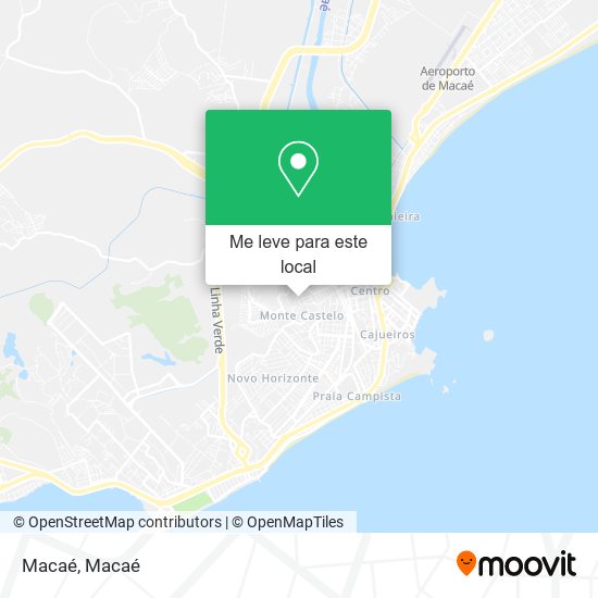 Macaé mapa