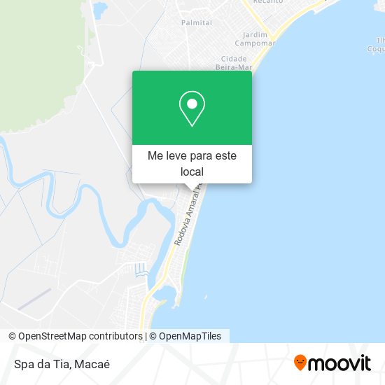Spa da Tia mapa