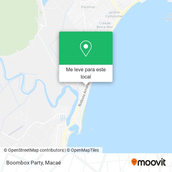 Boombox Party mapa