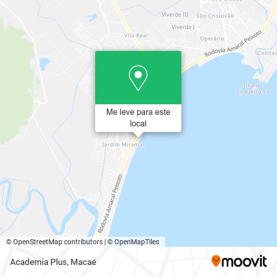 Academia Plus mapa