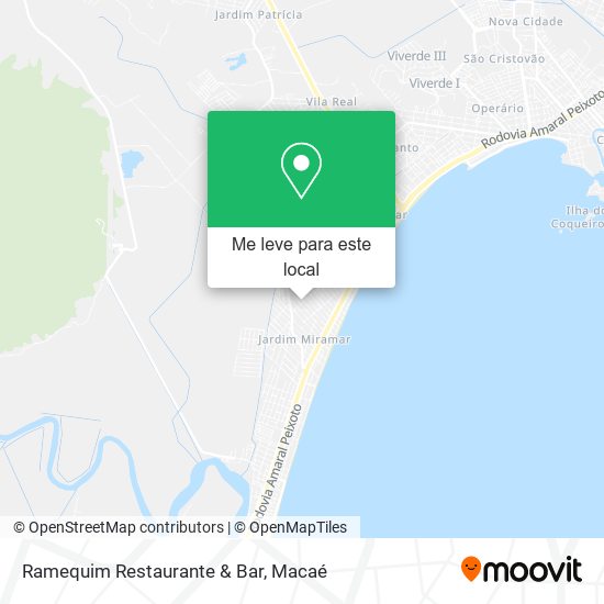 Ramequim Restaurante & Bar mapa