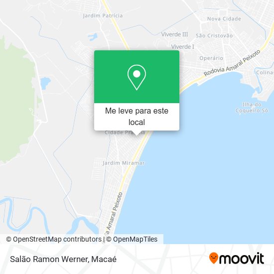 Salão Ramon Werner mapa