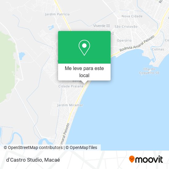 d'Castro Studio mapa