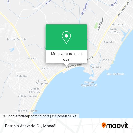 Patricia Azevedo Gil mapa