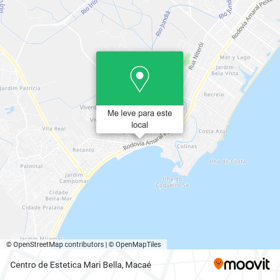 Centro de Estetica Mari Bella mapa
