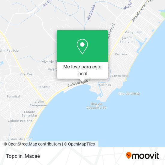 Topclin mapa