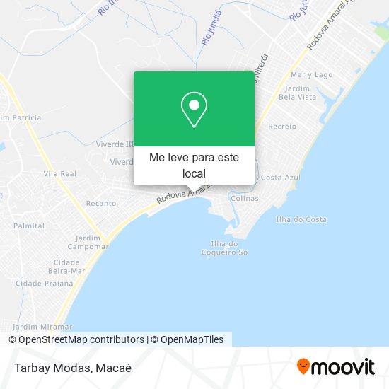 Tarbay Modas mapa