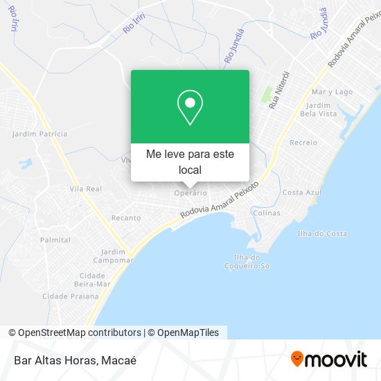 Bar Altas Horas mapa