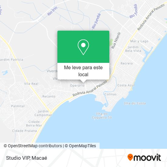 Studio VIP mapa