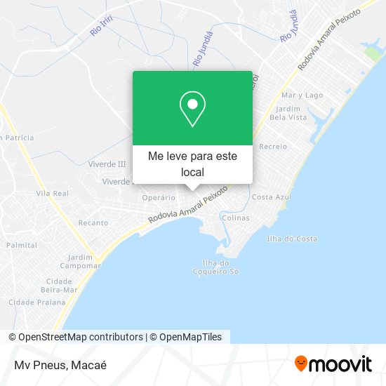 Mv Pneus mapa