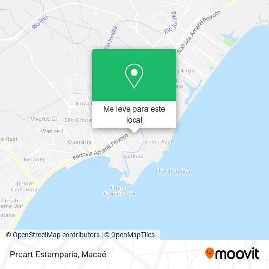 Proart Estamparia mapa