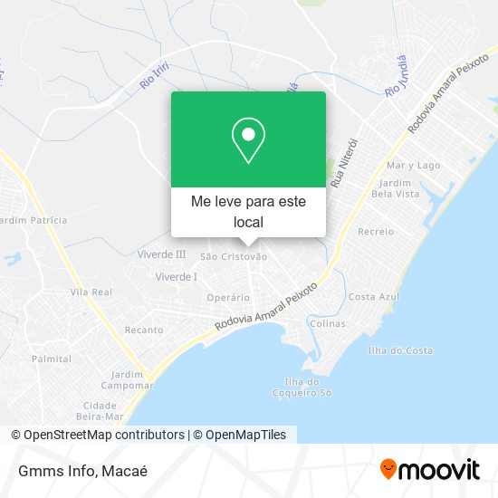 Gmms Info mapa