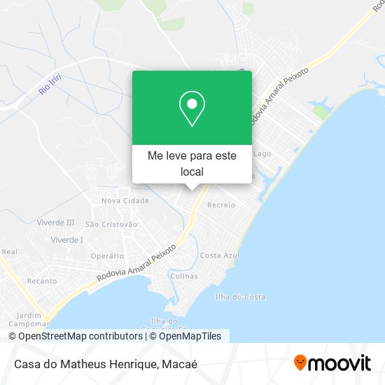 Casa do Matheus Henrique mapa