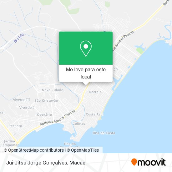 Jui-Jitsu Jorge Gonçalves mapa