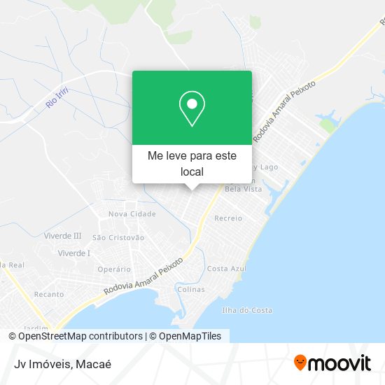 Jv Imóveis mapa