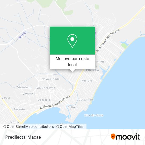 Predilecta mapa