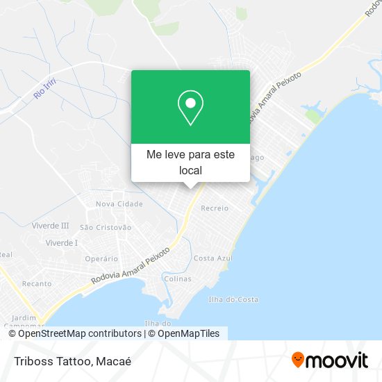 Triboss Tattoo mapa