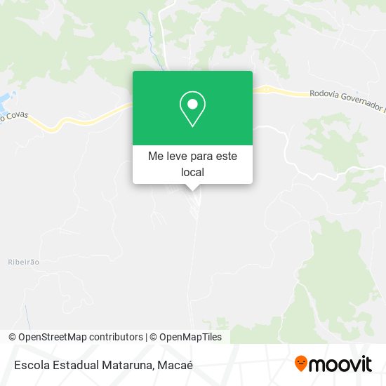 Escola Estadual Mataruna mapa