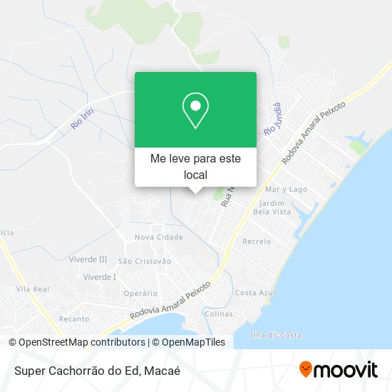 Super Cachorrão do Ed mapa