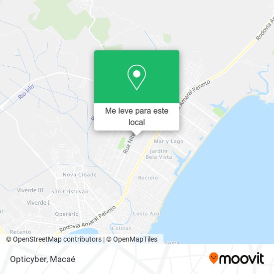 Opticyber mapa