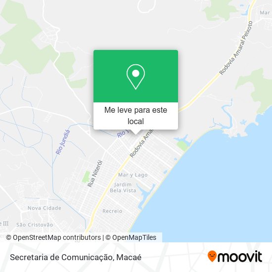 Secretaria de Comunicação mapa
