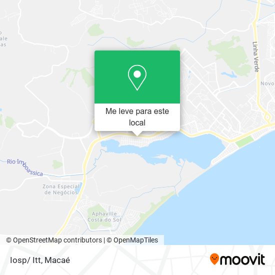 Iosp/ Itt mapa