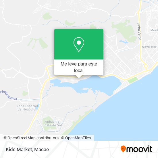 Kids Market mapa