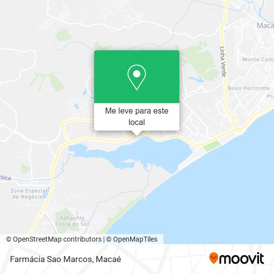 Farmácia Sao Marcos mapa