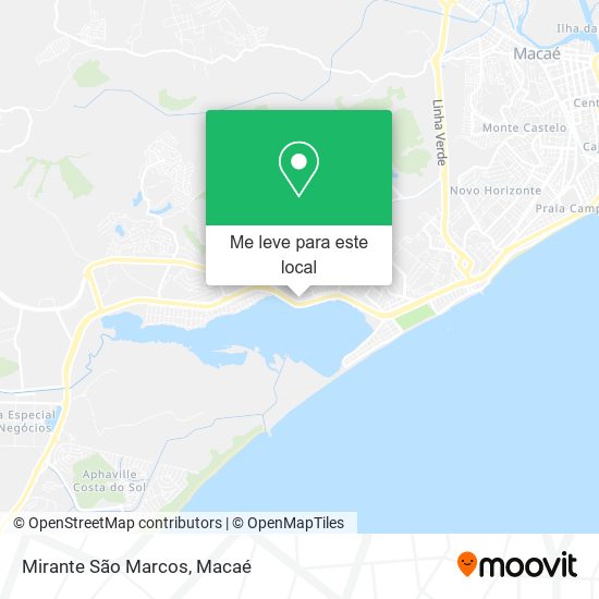 Mirante São Marcos mapa