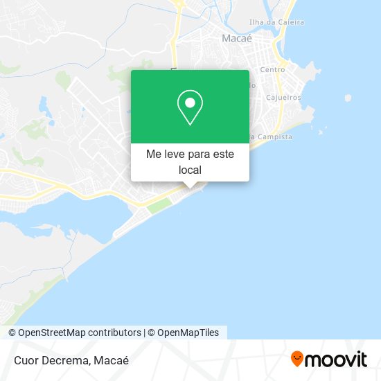 Cuor Decrema mapa
