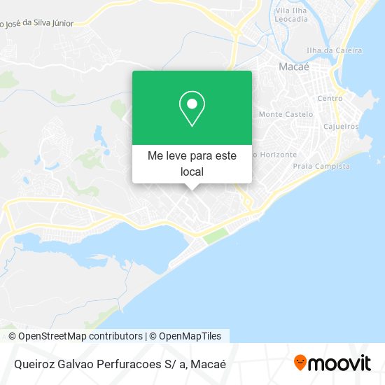 Queiroz Galvao Perfuracoes S/ a mapa