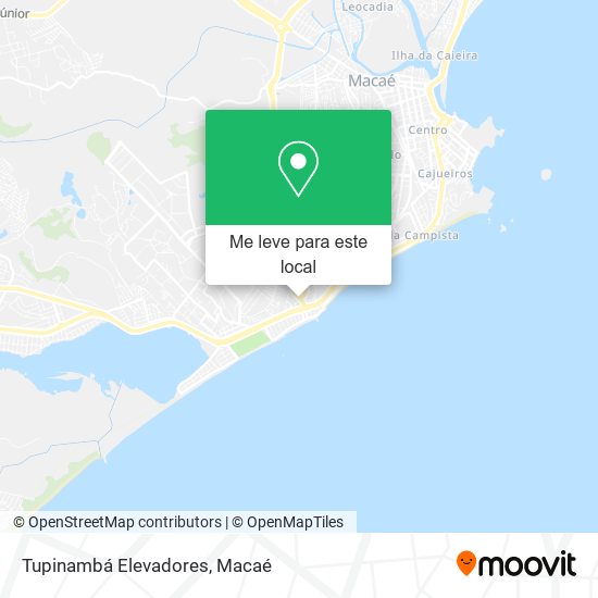 Tupinambá Elevadores mapa