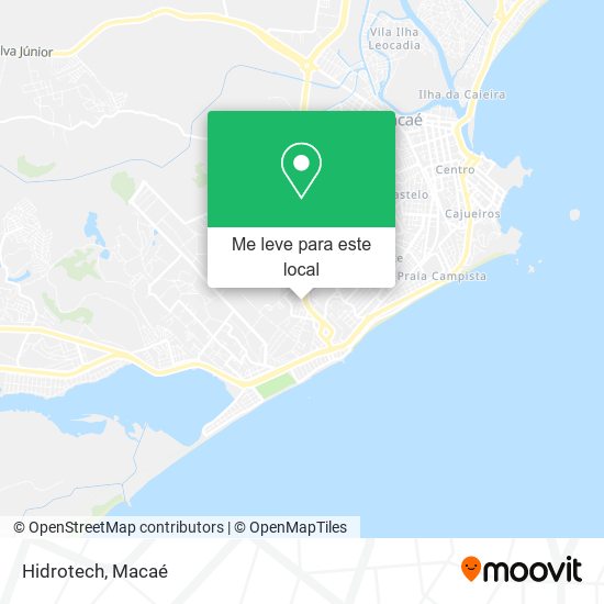 Hidrotech mapa
