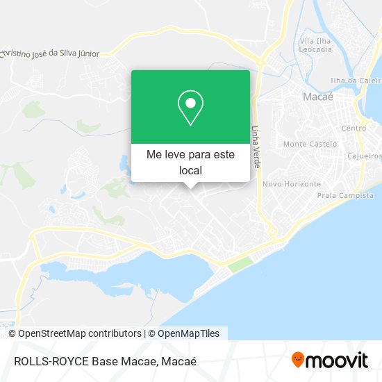 ROLLS-ROYCE Base Macae mapa