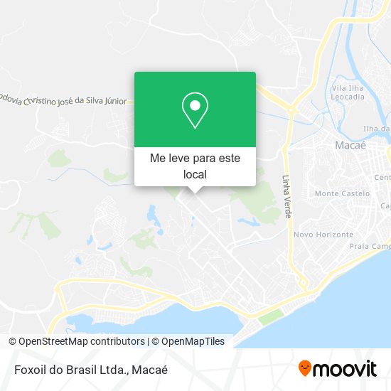 Foxoil do Brasil Ltda. mapa