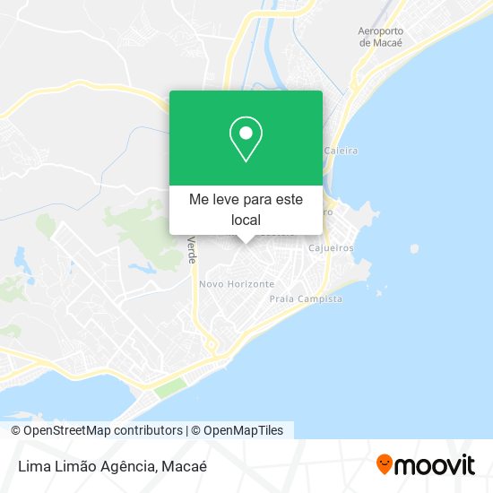 Lima Limão Agência mapa