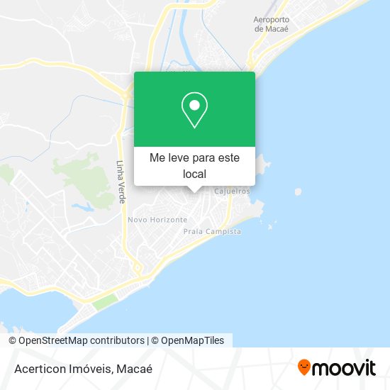 Acerticon Imóveis mapa