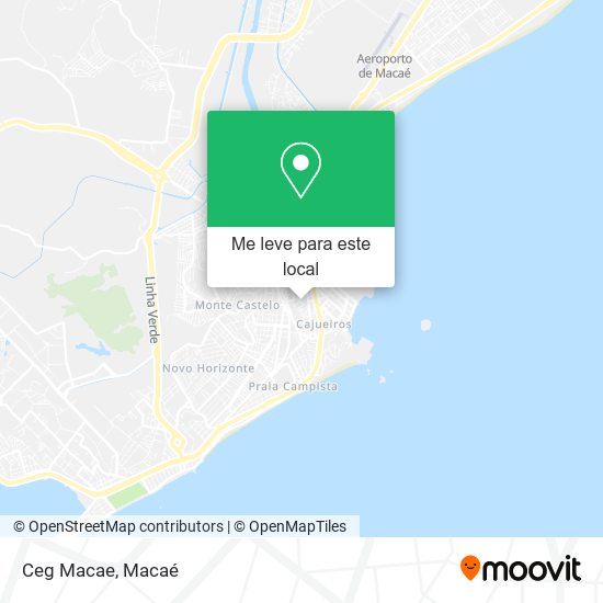 Ceg Macae mapa