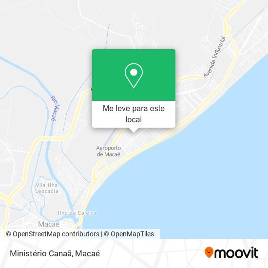 Ministério Canaã mapa